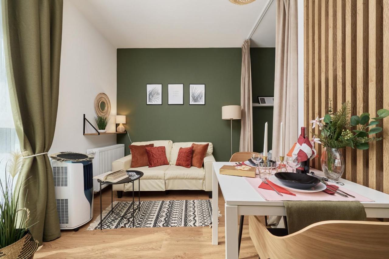 City Panorama Studio Apartments Jaworska 4 By Noclegi Renters Вроцлав Экстерьер фото