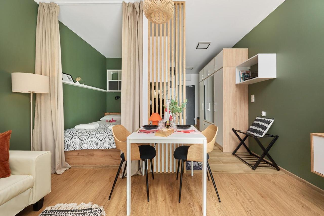 City Panorama Studio Apartments Jaworska 4 By Noclegi Renters Вроцлав Экстерьер фото