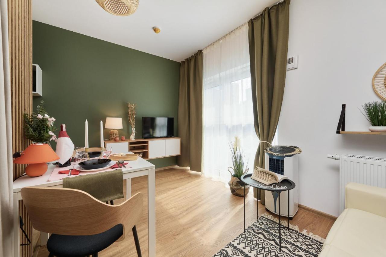 City Panorama Studio Apartments Jaworska 4 By Noclegi Renters Вроцлав Экстерьер фото