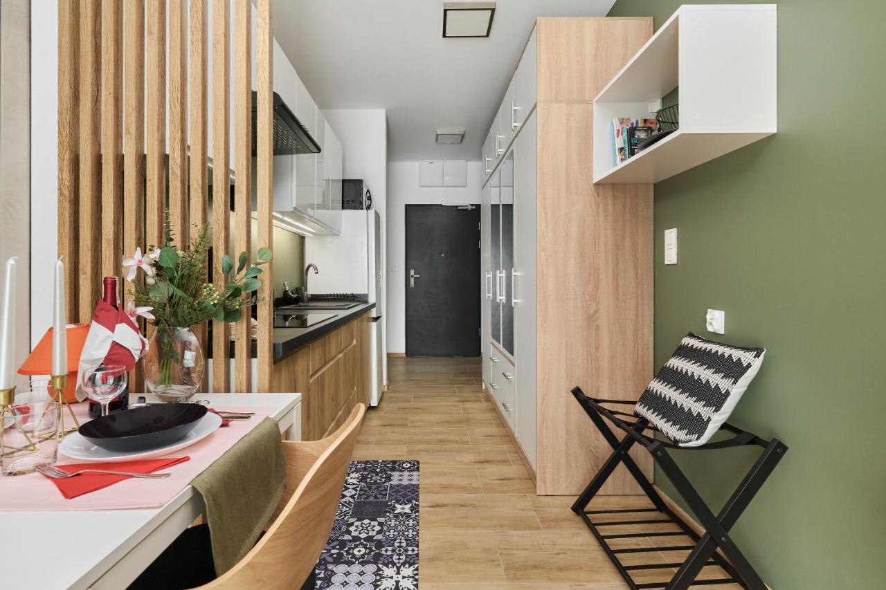 City Panorama Studio Apartments Jaworska 4 By Noclegi Renters Вроцлав Экстерьер фото